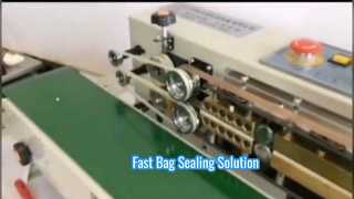 Seal Bags Fast Hipac FR900 Heat Sealer