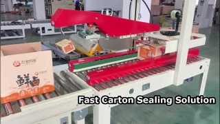 Automatic Carton Sealer Machine for Efficient Packaging