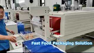 PE heat shrink packaging machine