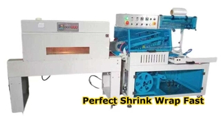 Shrink Wrap Machine Sealing Cutting Heat Tunnel
